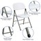 Emma and Oliver Plastic Folding Chairs | Set of 2 Lightweight Folding Chairs